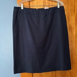 Merona navy blue skirt